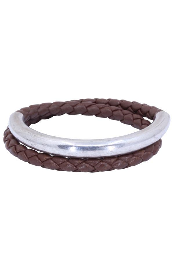 BRACELET SIGNÉ CHRISTOFLE "DUO COMPLICE"