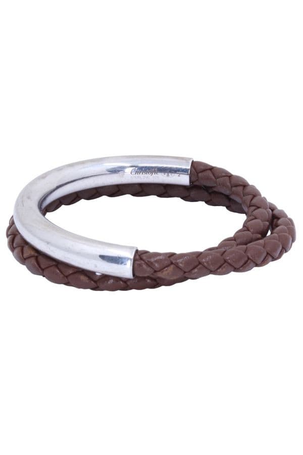 BRACELET SIGNÉ CHRISTOFLE "DUO COMPLICE" — vue 3