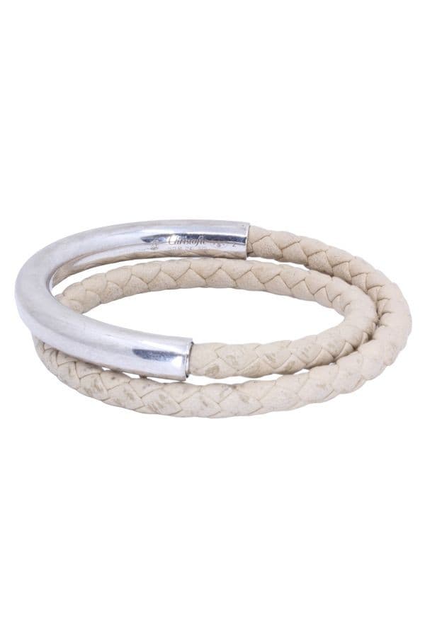 BRACELET SIGNÉ CHRISTOFLE "DUO COMPLICE" — vue 3