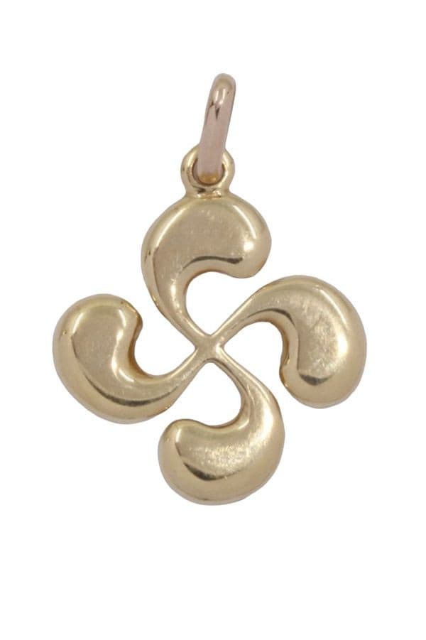 PENDENTIF CROIX BASQUE — vue 1