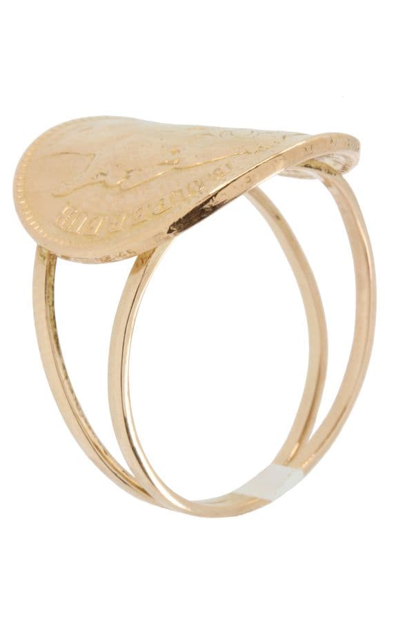 BAGUE NAPOLEON III TUILEE — vue 5