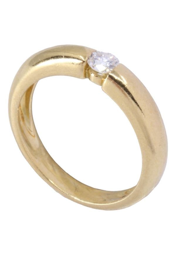 SOLITAIRE DIAMANT 0.17 CARAT — vue 5