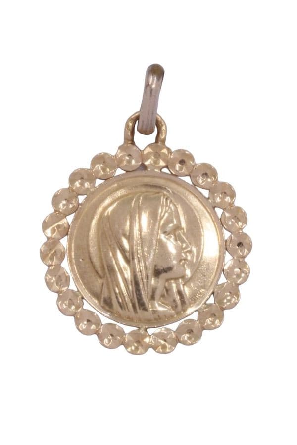 MÉDAILLE VIERGE SIGNÉE GRUN — vue 1