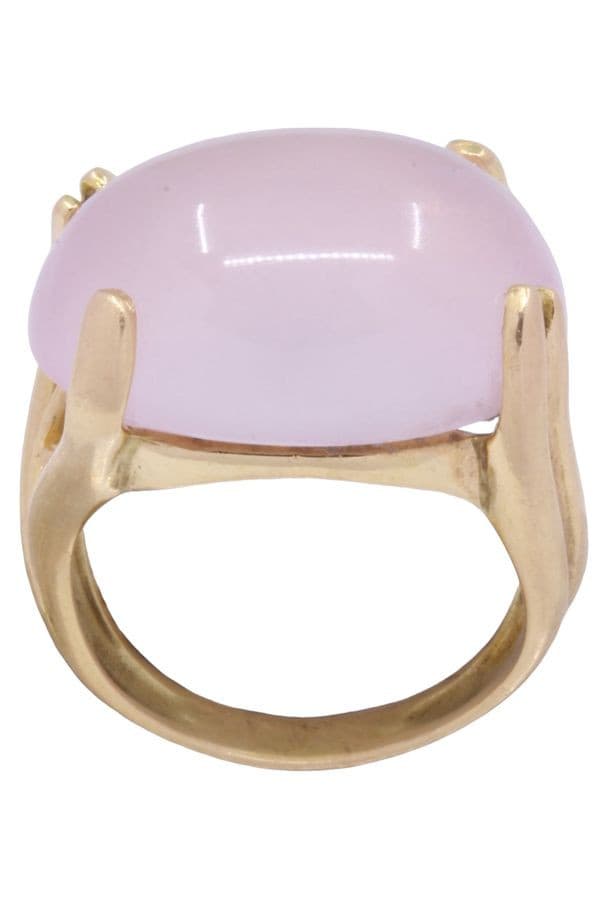 BAGUE QUARTZ ROSE