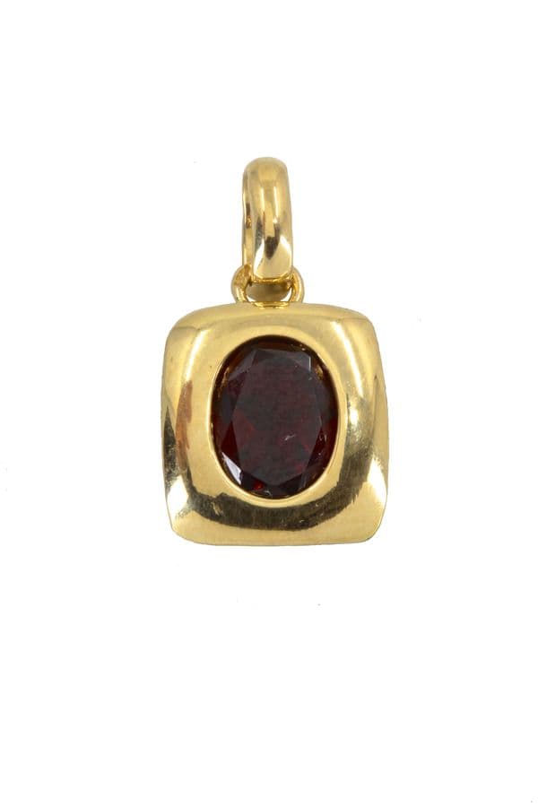 PENDENTIF GRENAT — vue 1