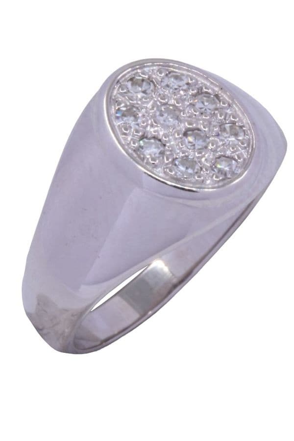 CHEVALIÉRE PAVAGE DIAMANTS — vue 4