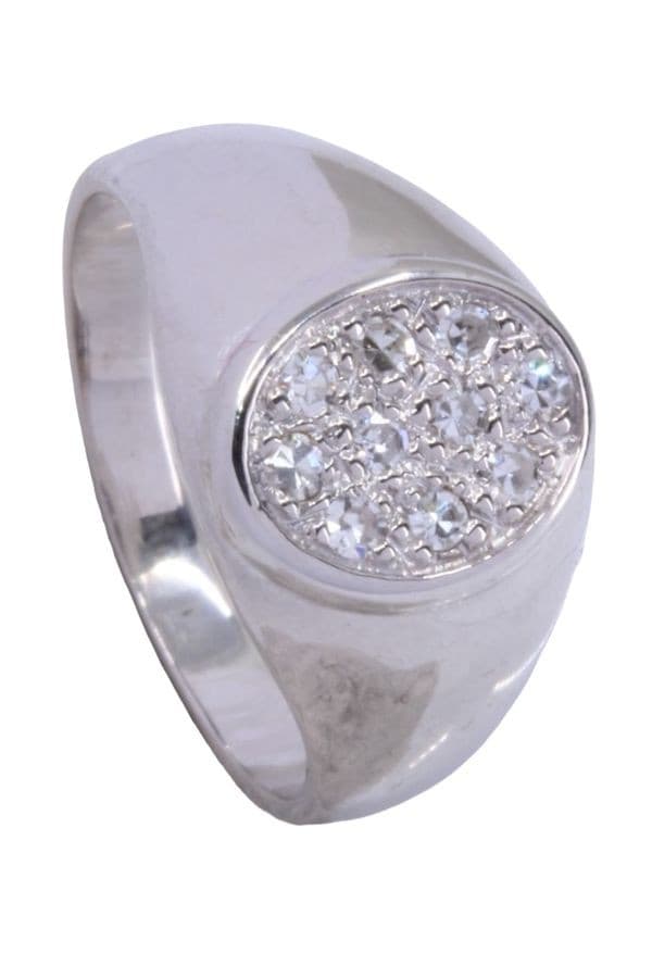 CHEVALIÉRE PAVAGE DIAMANTS — vue 3