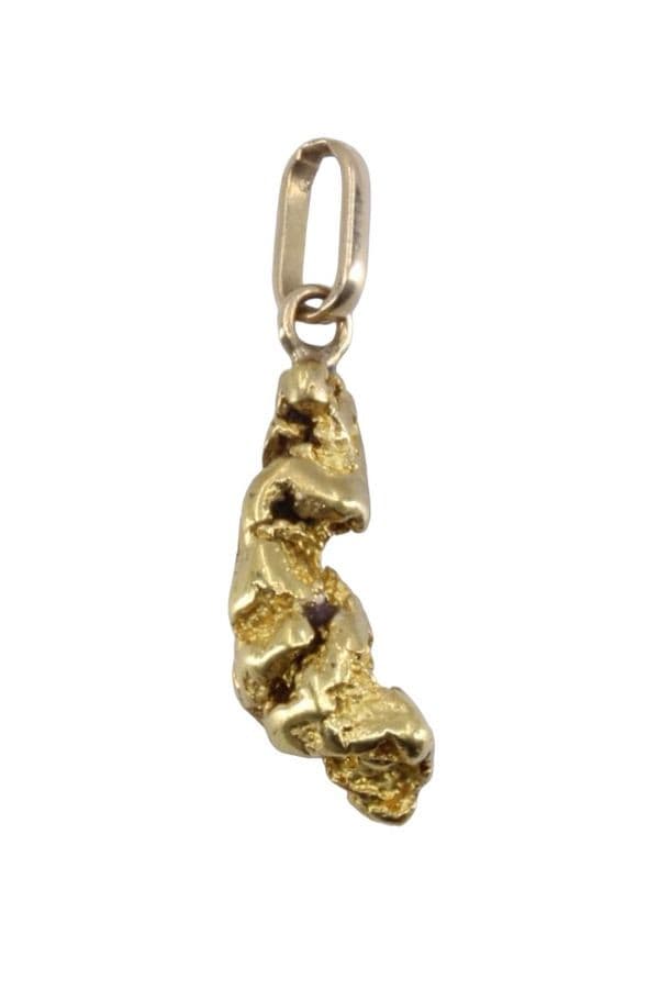 PENDENTIF PÉPITE NATURELLE — vue 1