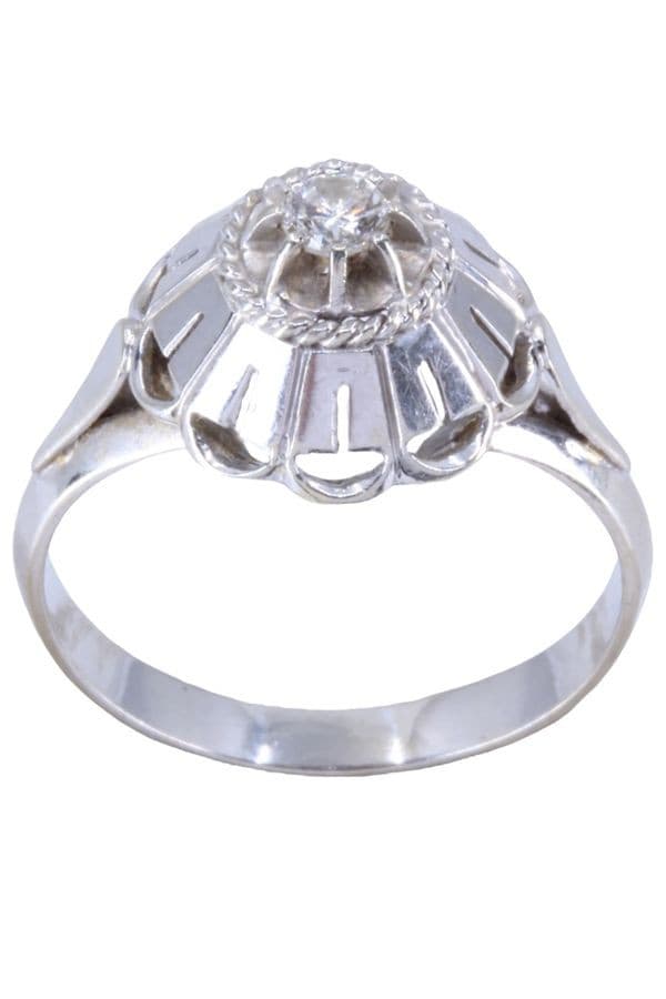 SOLITAIRE ANCIEN DIAMANT — vue 1