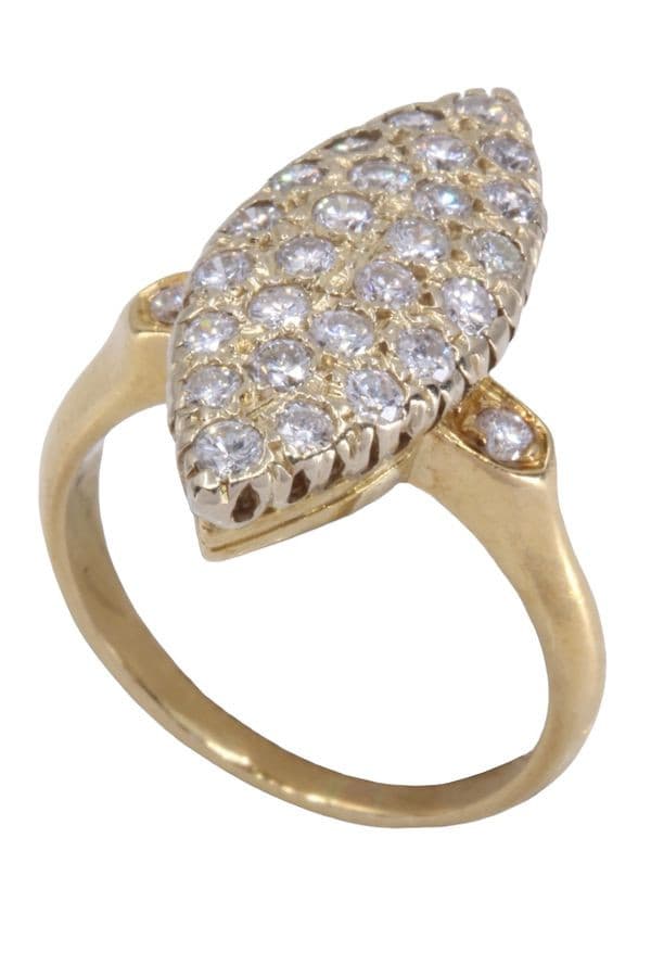 MARQUISE PAVAGE DIAMANTS — vue 3