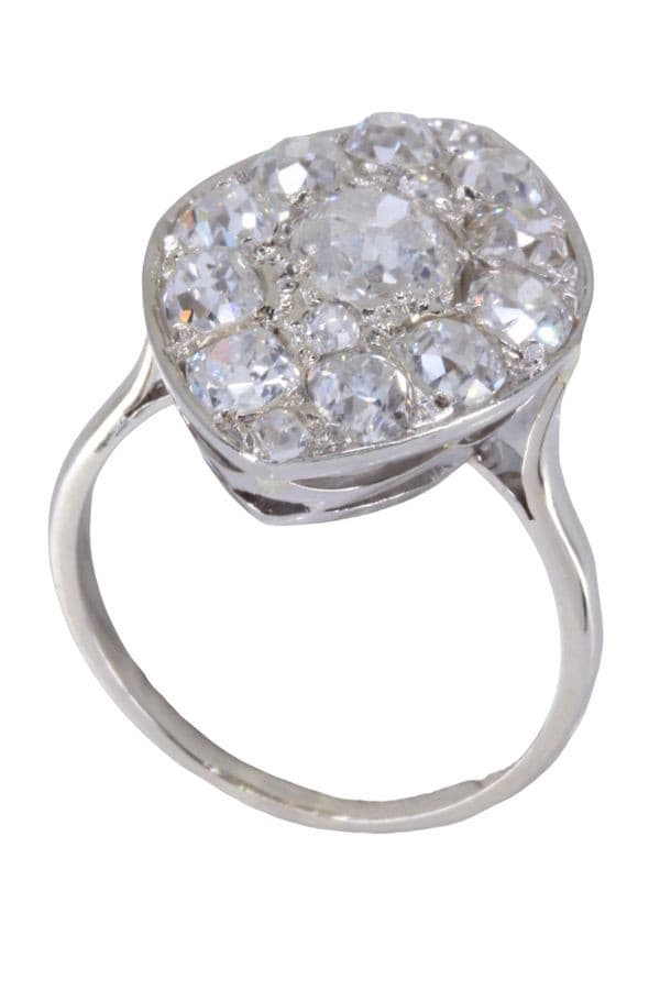 MARQUISE ANCIENNE DIAMANTS — vue 4