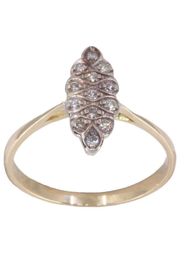 MARQUISE MODERNE DIAMANTS — vue 1