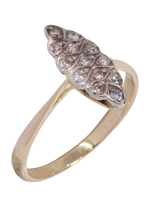 MARQUISE MODERNE DIAMANTS — vue 4