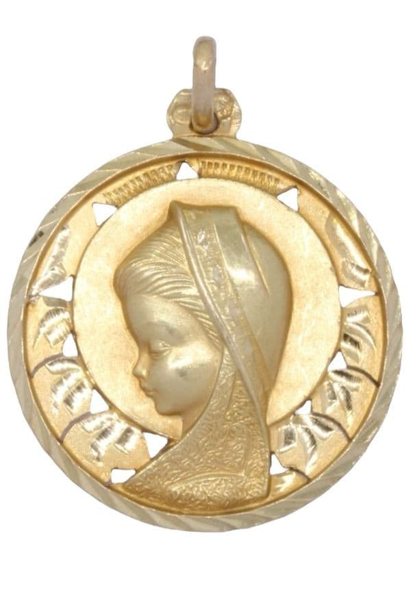 MÉDAILLE VIERGE ANCIENNE