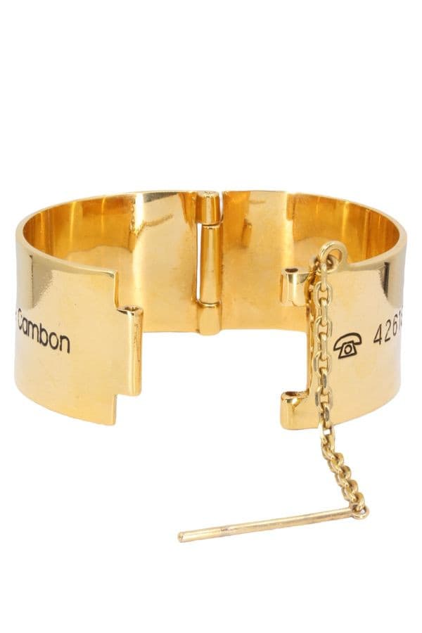 BRACELET MANCHETTE CHANEL — vue 4