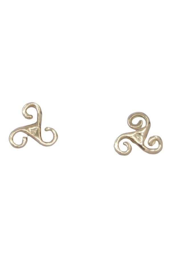 BOUCLES D'OREILLES TRISKÈLES — vue 1