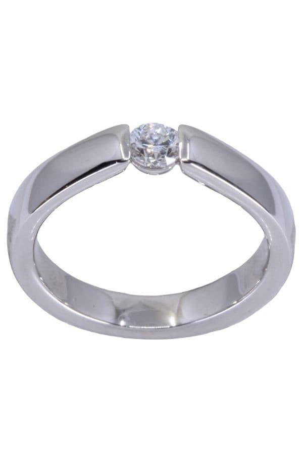 SOLITAIRE DIAMANT 0.20 CARAT — vue 1