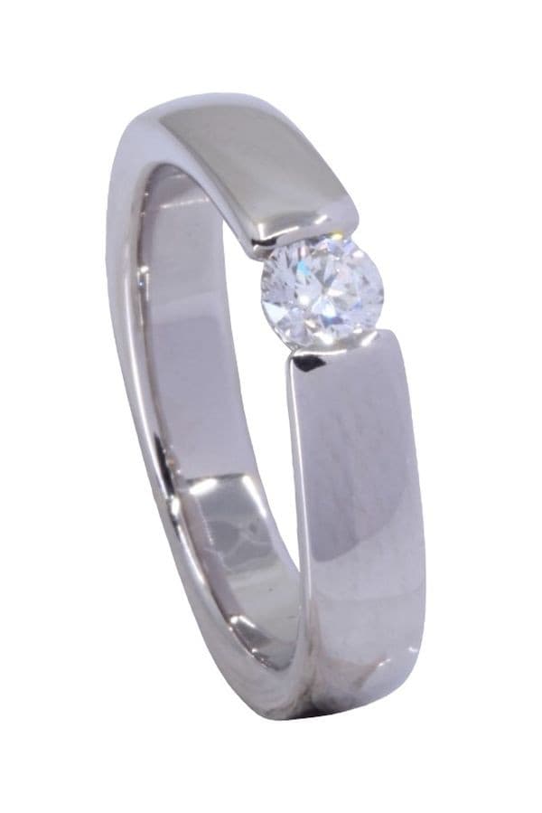 SOLITAIRE DIAMANT 0.20 CARAT — vue 5