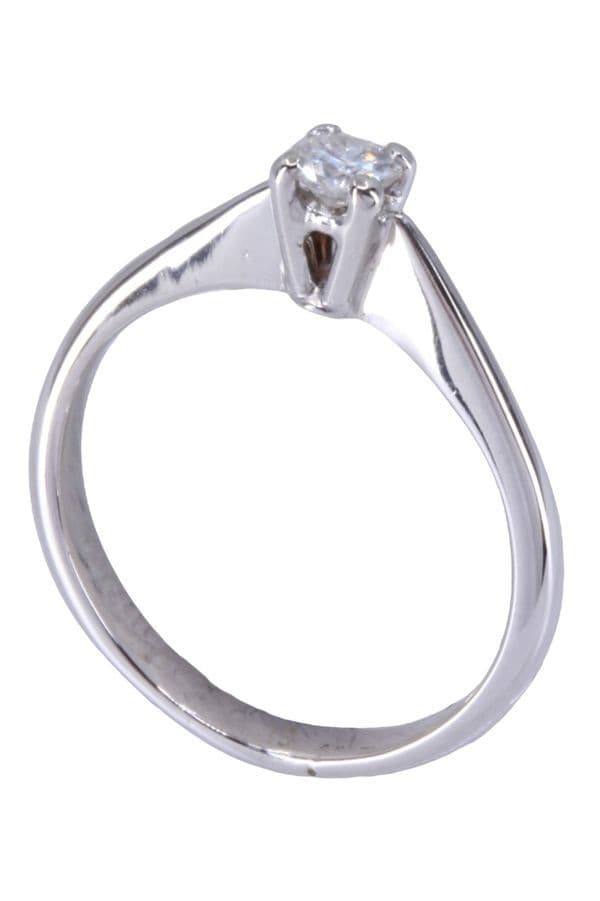 SOLITAIRE DIAMANT 0.17 CARAT — vue 4