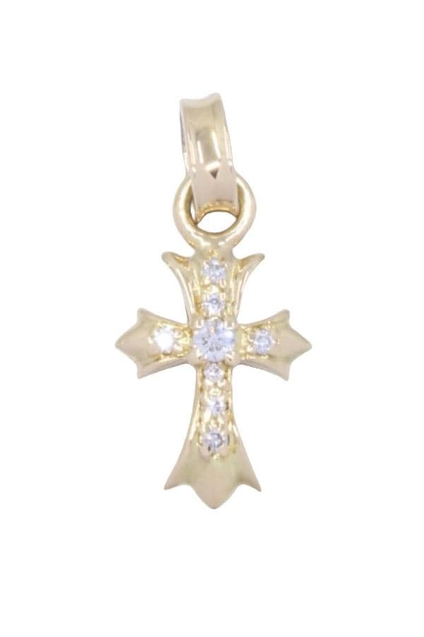 CROIX DIAMANT CHROME HEARTS — vue 1
