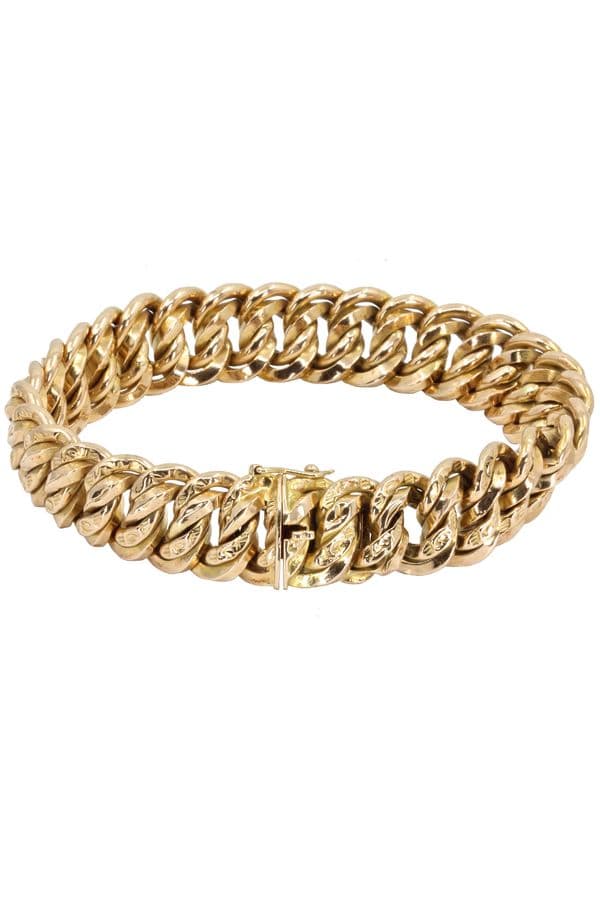 BRACELET MAILLE AMÉRICAINE — vue 1
