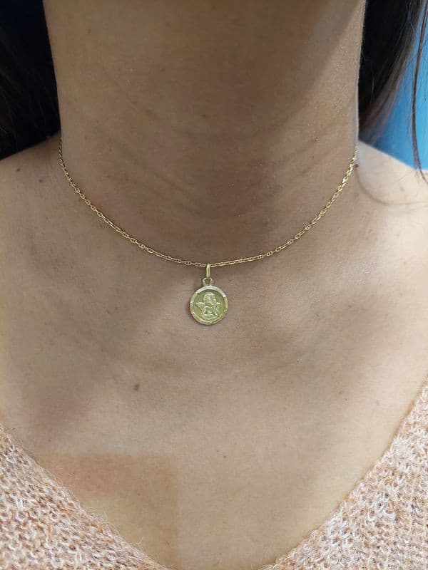 MÉDAILLE ANGE RAPHAËL — vue 2