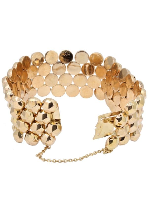 BRACELET MANCHETTE ANNÉES 50' — vue 2