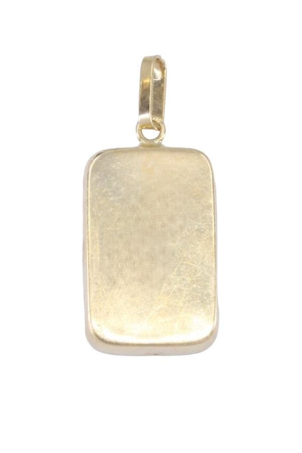 PENDENTIF LINGOT — vue 3