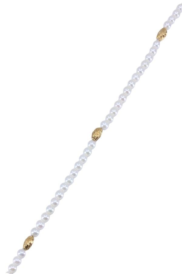 BRACELET PERLES DE CULTURE — vue 3