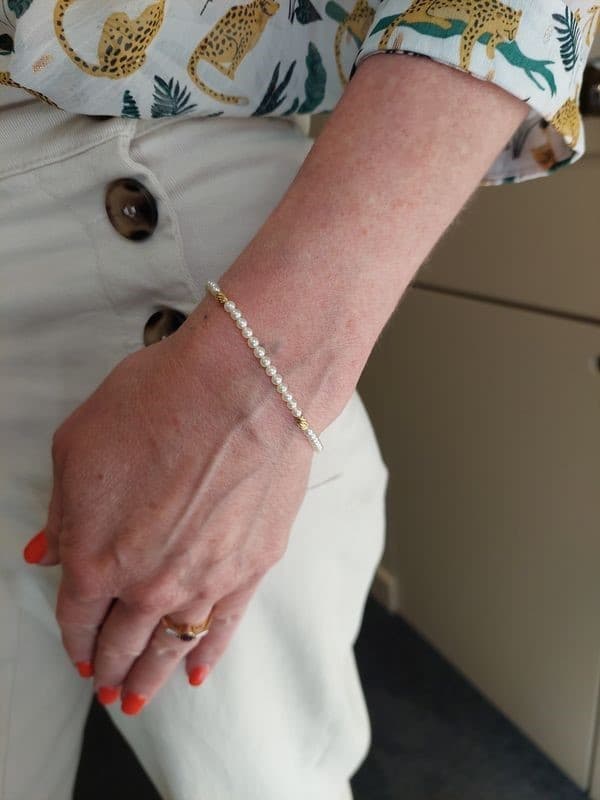 BRACELET PERLES DE CULTURE — vue 2