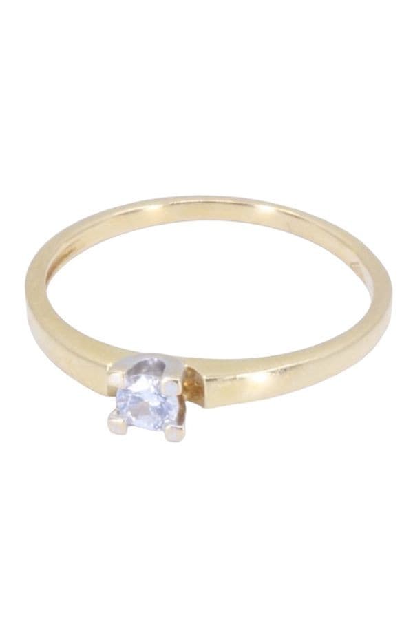 SOLITAIRE DIAMANT 0.12 CARAT — vue 5