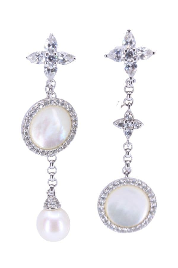 BOUCLES D'OREILLES A.P.M MONACO ASYMÉTRIQUES — vue 1