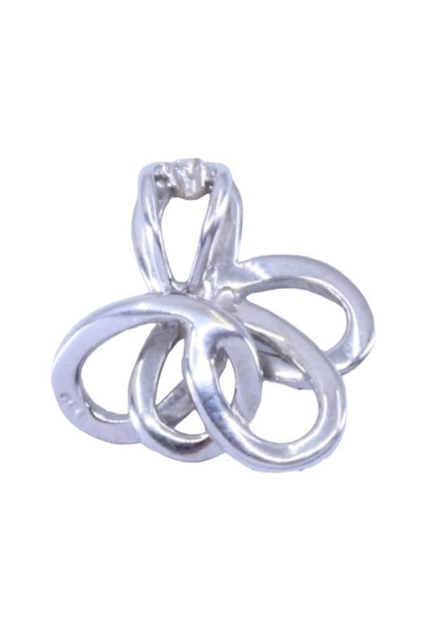 PENDENTIF NŒUD DIAMANTÉ — vue 3