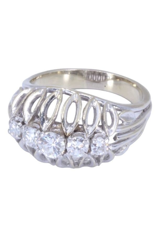BAGUE JARRETIÈRE DIAMANTS — vue 6