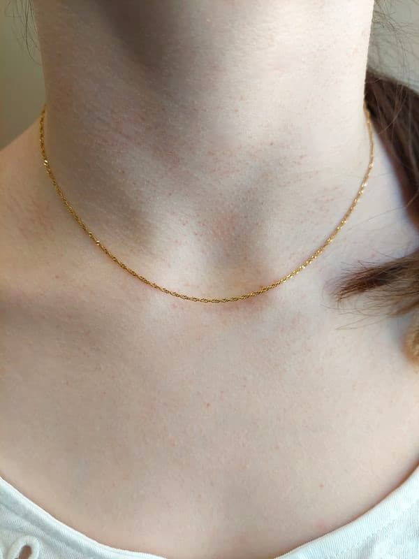 CHAINE MAILLE TORSADÉE — vue 2