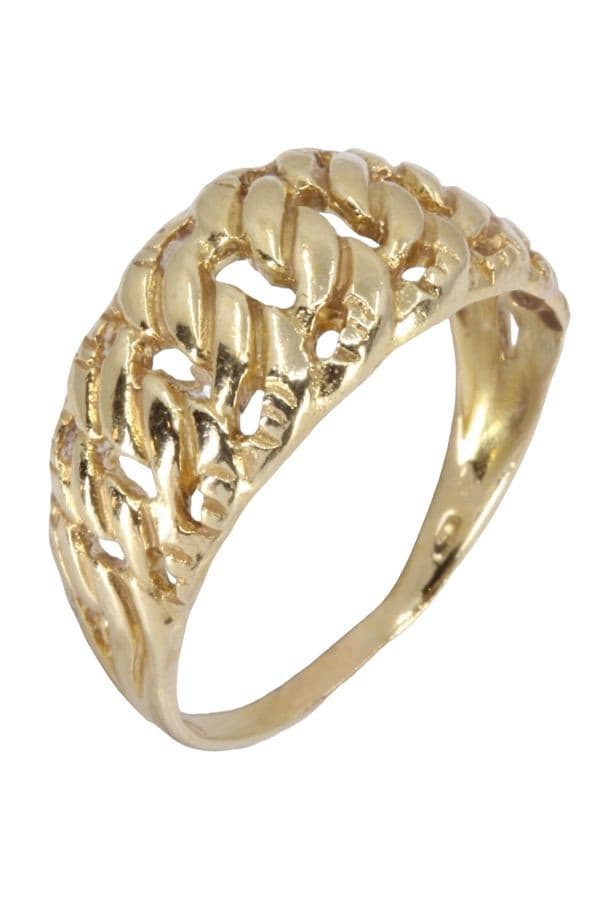 BAGUE MAILLE AMÉRICAINE — vue 3
