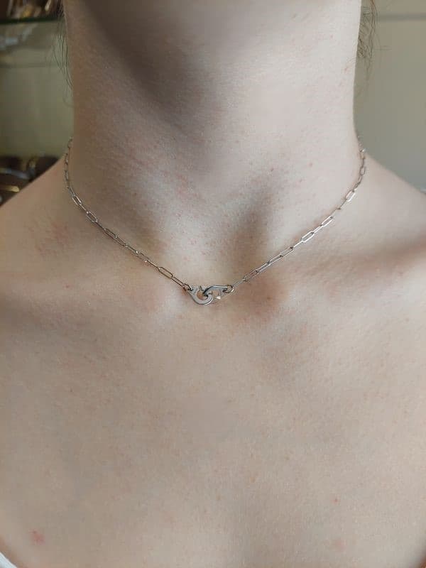 COLLIER DINH VAN MENOTTES R8 — vue 2
