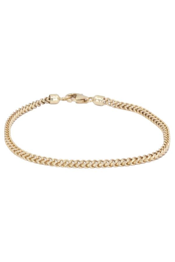 BRACELET MAILLE PALMIER CARRÉ — vue 1