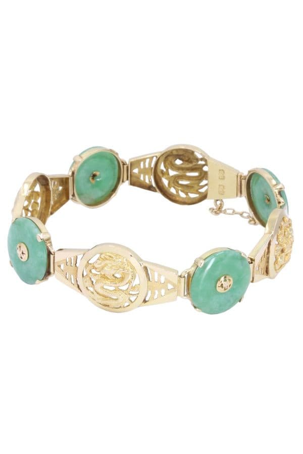BRACELET ASIATIQUE JADE — vue 1