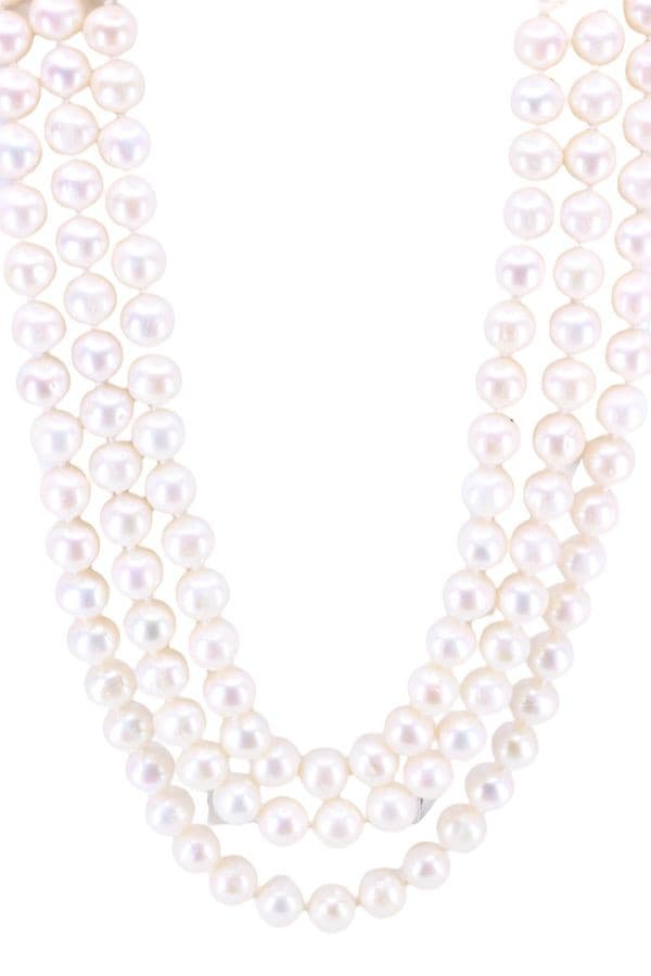 COLLIER DE PERLES JACKIE KENNEDY
