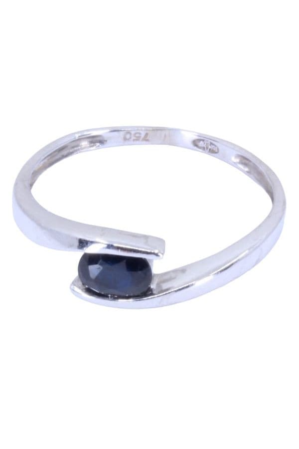 BAGUE MODERNE SAPHIR — vue 4