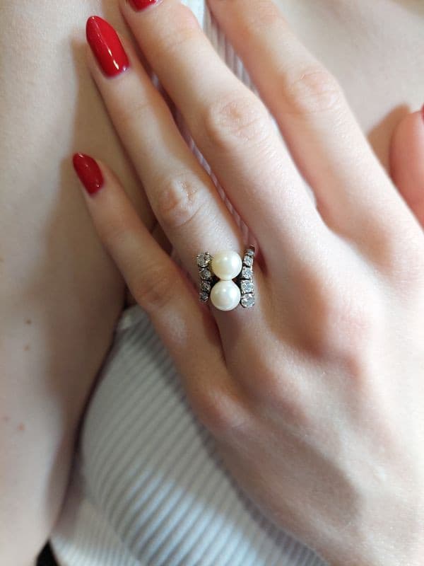 TOI ET MOI ANCIEN PERLES ET DIAMANTS — vue 2