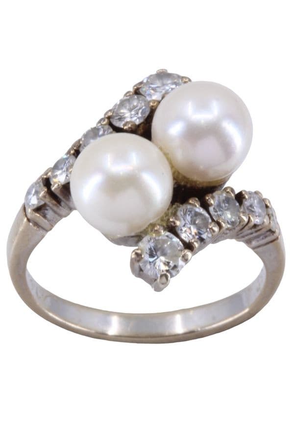 TOI ET MOI ANCIEN PERLES ET DIAMANTS