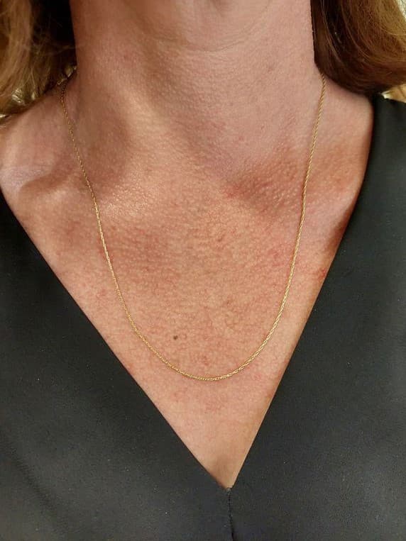 CHAINE MAILLE CORDE — vue 2