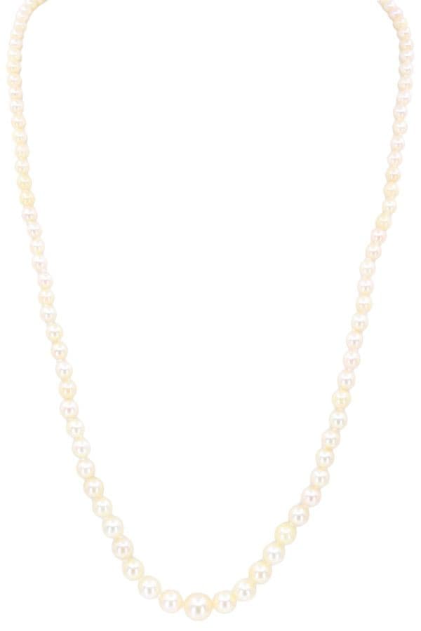 COLLIER DE PERLES EN CHUTE — vue 1