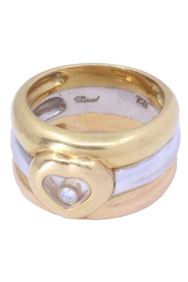 BAGUE CHOPARD "HAPPY DIAMOND" — vue 6