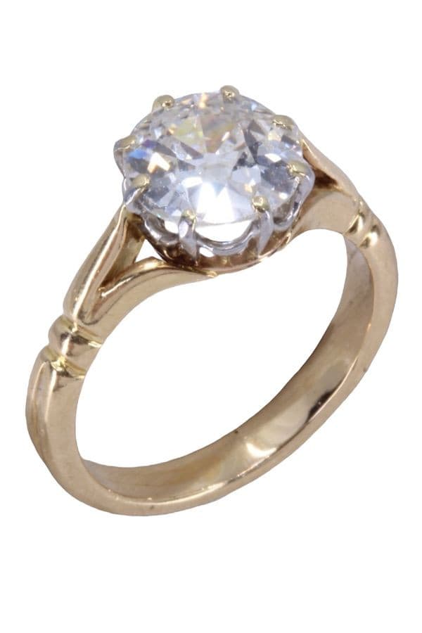 SOLITAIRE DIAMANT 1.60 CARAT — vue 3