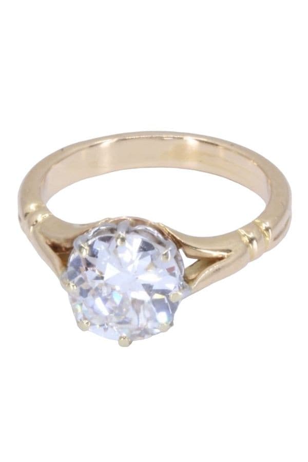 SOLITAIRE DIAMANT 1.60 CARAT — vue 5