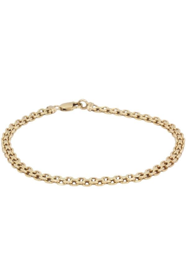 BRACELET MAILLE FORÇAT DOUBLÉE — vue 1