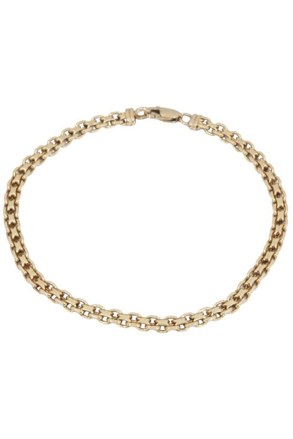 BRACELET MAILLE FORÇAT DOUBLÉE — vue 3